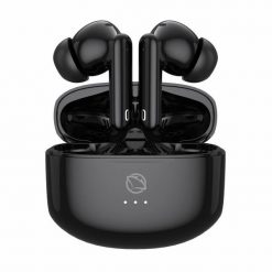 Słuchawki bezprzewodowe douszne TWS Manta Rytmo. Czarne słuchawki bluetooth MANTA. Za 89.99 zł.