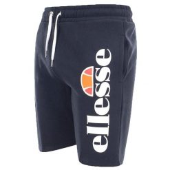 Spodenki męskie Ellesse Bossini. Niebieskie szorty męskie Ellesse, bez wzorów. Za 139.99 zł.