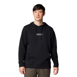 Bluza sportowa męska Columbia Trek. Czarne bluzy nierozpinane męskie Columbia, m, bez wzorów, sportowe, bez ramiączek, bez kaptura. W wyprzedaży za 225.35 zł.