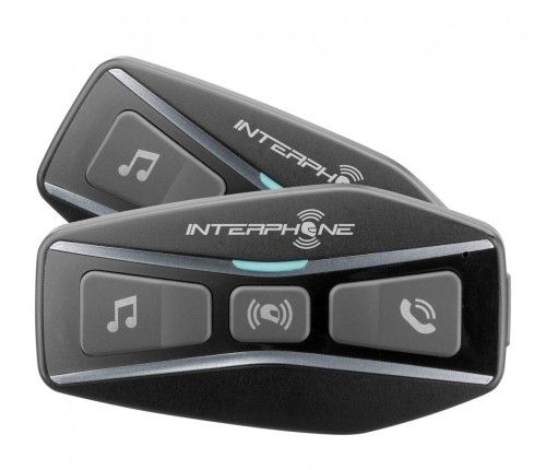 Intercom motocyklowy INTERPHONE U-COM 4, komplet na 2 kaski. Słuchawki bluetooth INTERPHONE. Za 1,472.99 zł.