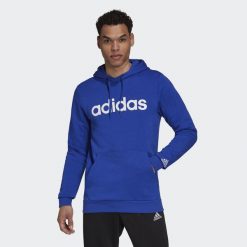 Bluza adidas Essentials Hoodie M H12165. Białe bluzy nierozpinane męskie ADIDAS, m, bez wzorów, sportowe, bez ramiączek, bez kaptura. Za 159.00 zł.