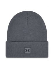 Under Armour Czapka UA Halftime Cuff 1373155 Szary. Szare czapki męskie Under Armour, na zimę, bez wzorów, z materiału. Za 89.99 zł.