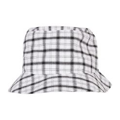 Czapka Rybaczka W Kratkę. Białe czapki męskie FLEXFIT, bez wzorów, sportowe. Za 120.99 zł.