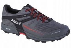 Buty turystyczne Inov-8 Roclite G 315 GTX V2 - grey/blk/red. Czerwone buty trekkingowe męskie Mentor, bez wzorów, bez zapięcia. Za 491.45 zł.