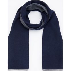 Szalik - Granatowy. Niebieskie szaliki męskie Reserved. Za 59.99 zł.