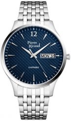 Zegarek męski Pierre Ricaud P91093.5155Q srebrny. Szare zegarki męskie Pierre Ricaud, srebrne. Za 389.00 zł.