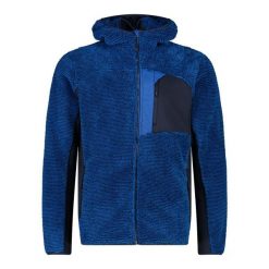 Bluza męska turystyczna CMP 34P1707. Niebieskie bluzy nierozpinane męskie CMP, m, bez wzorów, sportowe, bez ramiączek, bez kaptura. Za 340.00 zł.