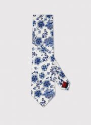 PAKO LORENTE – Jedwabny niebieski krawat męski. Niebieskie krawaty i muchy męskie Pako Lorente, bez wzorów, z jedwabiu, eleganckie. Za 149.99 zł.