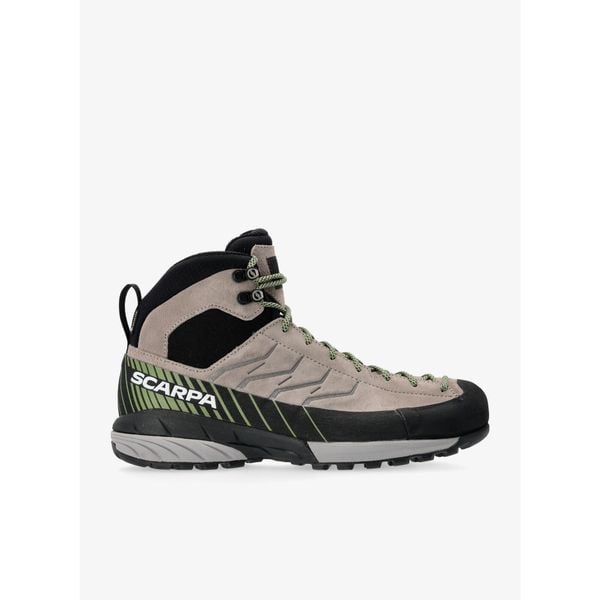 Buty trekkingowe męskie Scarpa Mescalito Mid GTX. Szare buty trekkingowe męskie Scarpa, bez wzorów, sportowe, bez obcasa, bez zapięcia. Za 719.99 zł.