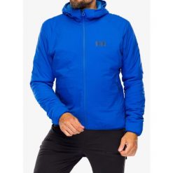 Kurtka ocieplana męska Helly Hansen Verglas Hooded Insulator. Niebieskie kurtki męskie Helly Hansen, m, bez wzorów, sportowe, bez ramiączek, bez kaptura. Za 804.50 zł.