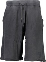 Guess Jeans GUESS JEANS CZARNE MĘSKIE BERMUDY L. Czarne szorty sportowe męskie Guess Jeans, z aplikacjami, z jeansu, sportowe. Za 264.00 zł.