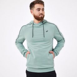 Bluza z kapturem do tenisa męska Artengo Soft. Zielone bluzy z kapturem męskie KUIKMA, l, bez wzorów, z bawełny, z kapturem. Za 149.99 zł.