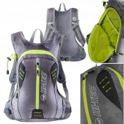 Plecak do biegania HI-TEC IVO. Szare plecaki męskie Hi-tec, bez wzorów. Za 74.99 zł.