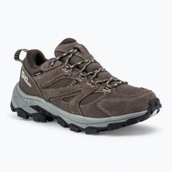 Buty trekkingowe Jack Wolfskin Vojo Tour Texapore Low. Brązowe buty trekkingowe męskie Jack Wolfskin, bez wzorów, bez zapięcia. Za 598.60 zł.