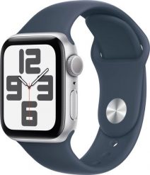 Smartwatch Apple Watch SE 2023 GPS + Cellular 44mm Silver Alu Sport M/L Granatowy (MRHJ3QF/A). Niebieskie zegarki smartwatch Apple. Za 1,521.94 zł.