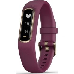 Smartband Garmin Vivosmart 4 różowe złoto (010-01995-21). Smartbandy marki Garmin. Za 617.99 zł.