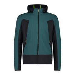 Bluza męska turystyczna CMP 35G6567. Zielone bluzy nierozpinane męskie CMP, l, bez wzorów, sportowe, bez ramiączek, bez kaptura. Za 297.50 zł.