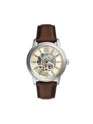 Fossil Zegarek Heritage Automatic Skeleton ME3264 Brązowy. Brązowe zegarki męskie Fossil. Za 1,059.00 zł.