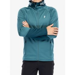Bluza z kapturem męska Peak Performance Rider Zip Hood. Zielone bluzy nierozpinane męskie Peak Performance, m, bez wzorów, bez ramiączek, z kapturem. Za 454.99 zł.