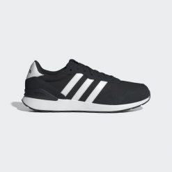 Buty Run 60s 4.0. Białe buty do biegania męskie ADIDAS, bez wzorów, bez zapięcia, trekkingowe. W wyprzedaży za 155.40 zł.