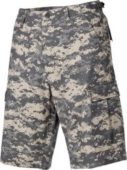 MFH Spodnie US Bermuda BDU Rip Stop AT-digital M. Długie spodnie sportowe męskie MFH, bez wzorów. Za 206.00 zł.