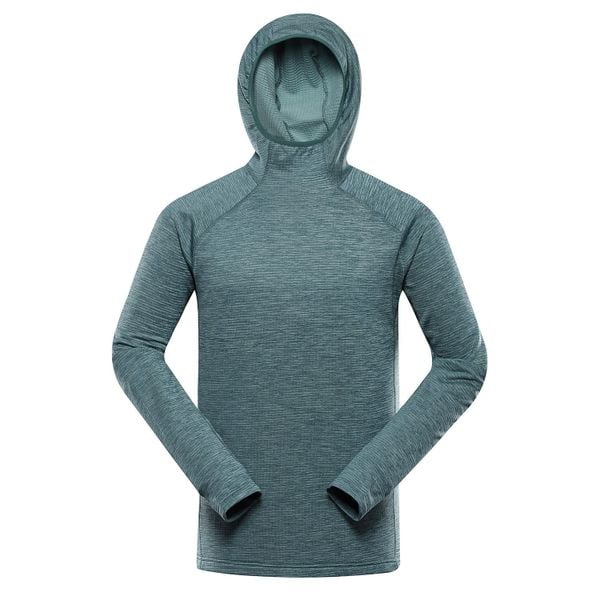 Bluza sportowa męska z kapturem Alpine Pro Rolt. Zielone bluzy nierozpinane męskie Alpine Pro, m, bez wzorów, z kapturem. W wyprzedaży za 129.00 zł.