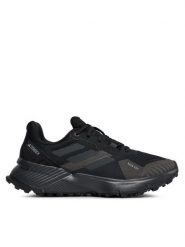 Adidas Buty do biegania Terrex Soulstride RAIN.RDY Trail IF5015 Czarny. Czarne buty do biegania męskie ADIDAS, bez wzorów, z materiału, bez zapięcia, do biegania. Za 319.99 zł.