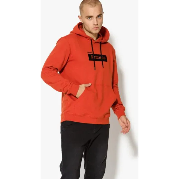 Confront Bluza Twin , pomaranczowy, rozmiar XXL. Brązowe bluzy nierozpinane męskie Confront, m, bez wzorów, z bawełny, klasyczne, bez ramiączek, bez kaptura. W wyprzedaży za 47.99 zł.