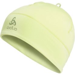 Czapka do biegania dla dorosłych Odlo Hat Polyknit Warm Eco. Fioletowe czapki męskie Odlo, bez wzorów, sportowe. Za 101.30 zł.