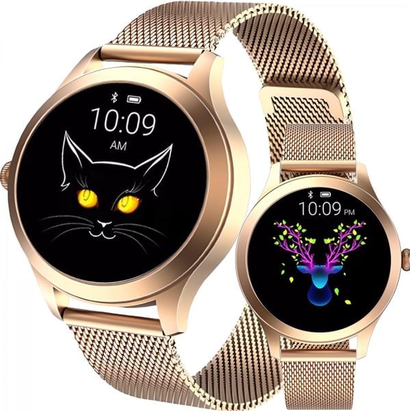 Smartwatch Retoo M037H Różowy (E742). Czerwone zegarki smartwatch Retoo. Za 179.99 zł.