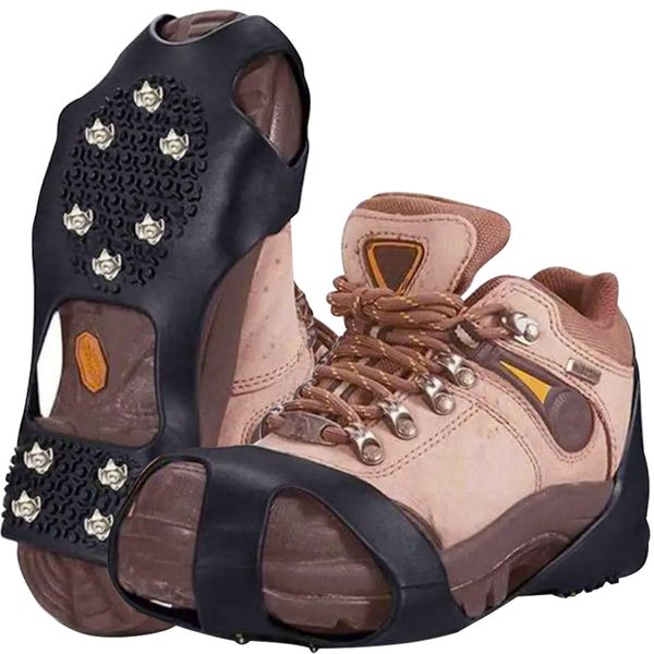 Raczki na Buty Turystyczne Raki Etui Antypoślizgowe Kolce Nakładki 36-40 M TRIZA. Czarne buty trekkingowe męskie TRIZAND, bez wzorów, bez zapięcia, trekkingowe. Za 30.90 zł.