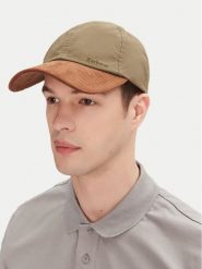 Barbour Czapka z daszkiem Transport Cap MHA0888GN31 Zielony. Zielone czapki męskie Barbour, bez wzorów, z bawełny. Za 239.99 zł.