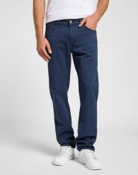 LEE MĘSKIE SPODNIE JEANSOWE LEE DAREN ZIP FLY MOOD INDIGO 112363714. Niebieskie jeansy męskie Lee, bez wzorów, z jeansu. Za 199.99 zł.