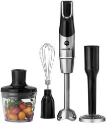 OBH Nordica InfinyForce Pro, Immersion blender, 1200 W, Black, Stainless steel. Blendery OBH Nordica. Za 494.00 zł.