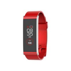 MYKRONOZ ZeFit4 HR czerwono/srebna. Czerwone krokomierze MyKronoz. Za 228.00 zł.