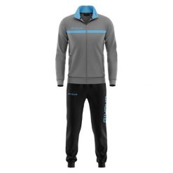 Givova One Polarfleece - kurtka z pełnym zamkiem M. Czarne kurtki męskie Givova, m, bez wzorów, z dresówki, sportowe, bez ramiączek, bez kaptura. Za 236.99 zł.