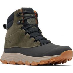 Buty Śniegowce Męskie Columbia Expeditionist Shield Waterproof. Zielone buty trekkingowe męskie Columbia, na zimę, bez wzorów, bez zapięcia, trekkingowe. Za 400.99 zł.