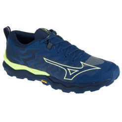 Buty do biegania męskie Mizuno Wave Daichi 8. Niebieskie buty do biegania męskie Mizuno, bez wzorów, z gumy, bez zapięcia, do biegania, mizuno wave. Za 565.00 zł.