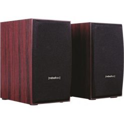 Głośniki komputerowe Rebeltec Black/Wood 2.0 Blues. Zestawy głośników marki Rebeltec. Za 50.80 zł.