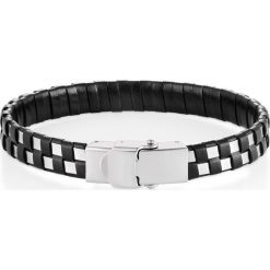 Wyjątkowa Bransoletka - skóra,stal. Biżuteria dla mężczyzn marki W.KRUK. Za 209.00 zł.