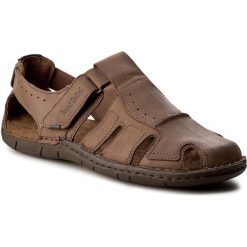 Sandały JOSEF SEIBEL - Paul 15 43215 768 310 Brasil. Brązowe sandały męskie Josef Seibel, z materiału. W wyprzedaży za 249.00 zł.
