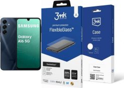 Smartfon Samsung Galaxy A16 5G 4/128GB Granatowy (SM-A166BZKDEUB) + FlexibleGlass + Etui Clear Case. Niebieskie smartfony SAMSUNG. Za 721.00 zł.