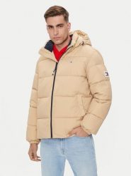 Tommy Jeans Kurtka zimowa Essential DM0DM18487 Beżowy Regular Fit. Brązowe kurtki męskie Tommy Jeans, na zimę, m, bez wzorów, z jeansu, bez ramiączek, bez kaptura. Za 659.99 zł.