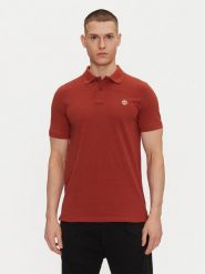 Timberland Polo TB0A6VDP Czerwony Regular Fit. Czerwone koszulki polo męskie Timberland, m, bez wzorów, z bawełny, bez kołnierzyka, bez ramiączek. Za 219.99 zł.