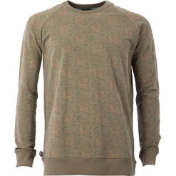 Bluza "My Heart Is Jumping" w kolorze oliwkowym. Brązowe bluzy nierozpinane męskie 4funkyflavours Women & Men, z bawełny. W wyprzedaży za 181.95 zł.