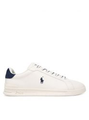 Polo Ralph Lauren Sneakersy 809P01615002 Biały. Białe buty sportowe na co dzień męskie Polo Ralph Lauren, m, bez wzorów, ze skóry, bez ramiączek, bez kaptura. Za 579.99 zł.