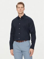 Jack & Jones Koszula Pierre 12270085 Granatowy Relaxed Fit. Niebieskie koszule męskie Jack & Jones, m, bez wzorów, z bawełny, bez kołnierzyka, bez ramiączek. Za 79.99 zł.