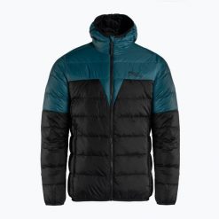 Kurtka puchowa męska Jack Wolfskin Dna Tundra Down Hoody. Czarne kurtki męskie Jack Wolfskin, l, bez wzorów, z puchu, sportowe, bez ramiączek, bez kaptura. W wyprzedaży za 766.70 zł.