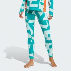 Legginsy bazowe Multi Synthetic Base Layer. Brązowe legginsy męskie ADIDAS, l, bez wzorów, trekkingowe, climacool (adidas). W wyprzedaży za 135.78 zł.