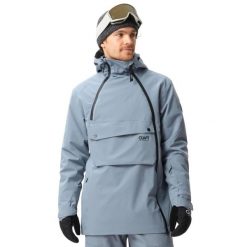 Kurtka narciarska Colourwear M Foil Anorak. Niebieskie kurtki narciarskie i snowboardowe męskie Colourwear, na zimę, m, bez wzorów, bez kaptura, narciarskie. W wyprzedaży za 1,150.50 zł.